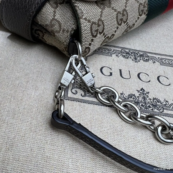 First bag ru SHOULDER BAG HORSEBIT BIG GUCCI CHAIN 0731